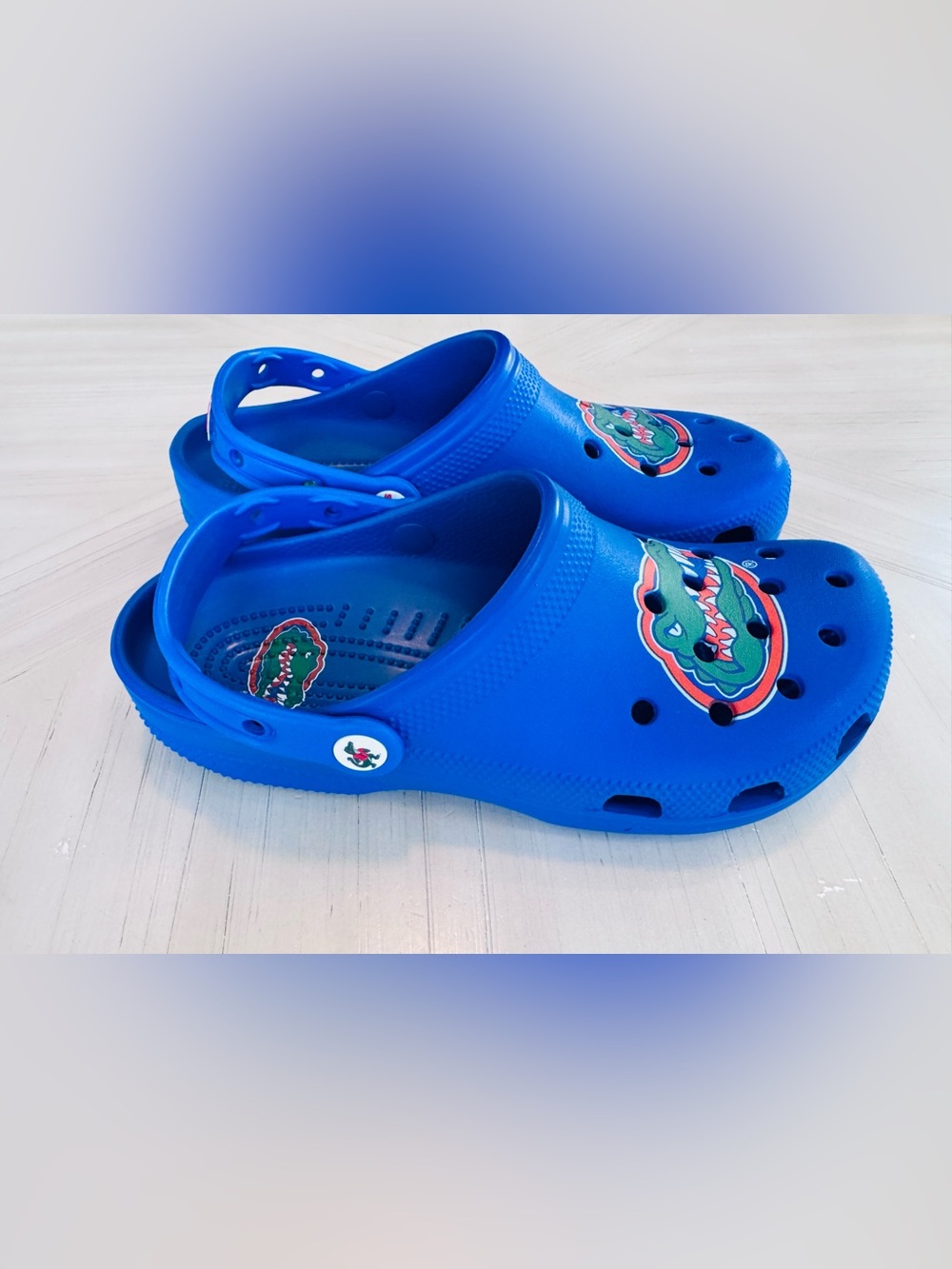 💙🧡 Like New University of Florida Gators Crocs – Worn Once! Size: M7 / W 9 - Picture 7 of 16